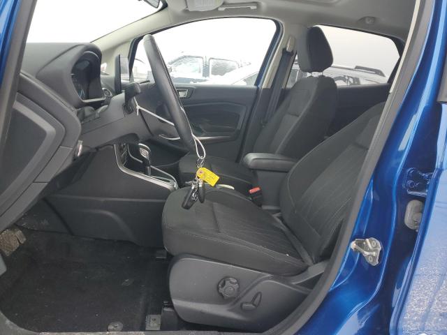 MAJ6S3GL3LC394723 - 2020 FORD ECOSPORT SE ლურჯი ფოტო 7