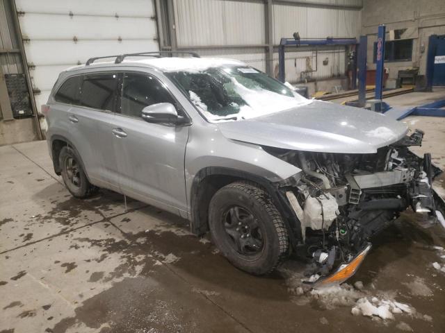5TDJKRFH5GS315545 - 2016 TOYOTA HIGHLANDER XLE SILVER photo 4