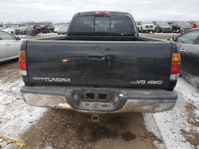 5TBBT44133S413423 - 2003 TOYOTA TUNDRA ACCESS CAB SR5 BLACK photo 6