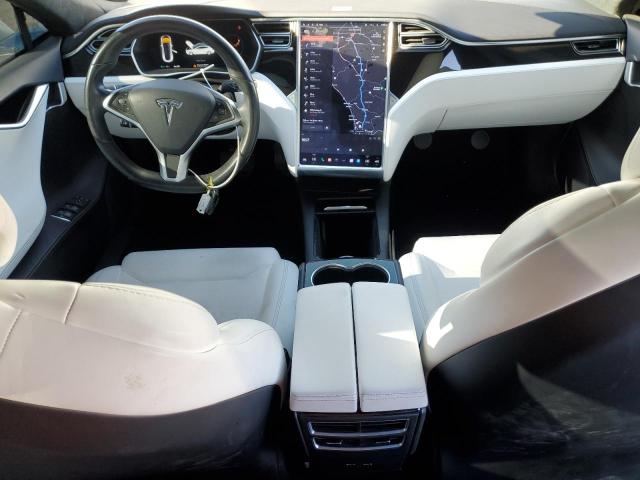 5YJSA1E16HF204974 - 2017 TESLA MODEL S WHITE photo 8