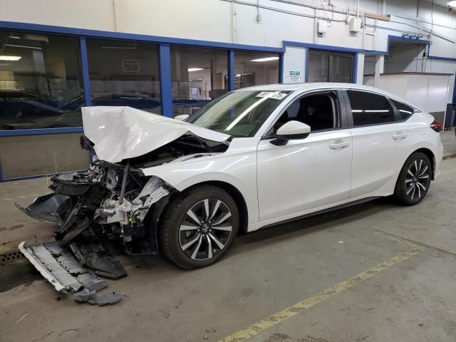 19XFL1H73RE006212 - 2024 HONDA CIVIC EXL WHITE photo 1