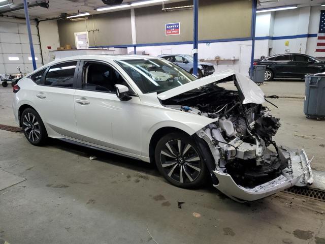 19XFL1H73RE006212 - 2024 HONDA CIVIC EXL WHITE photo 4