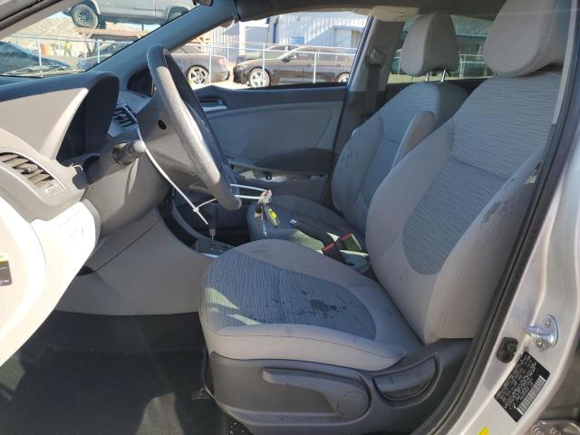 KMHCT4AE8HU254951 - 2017 HYUNDAI ACCENT SE 银色 照片 7