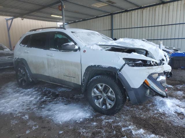 1C4PJMBS5HW589959 - 2017 JEEP CHEROKEE TRAILHAWK WHITE photo 4