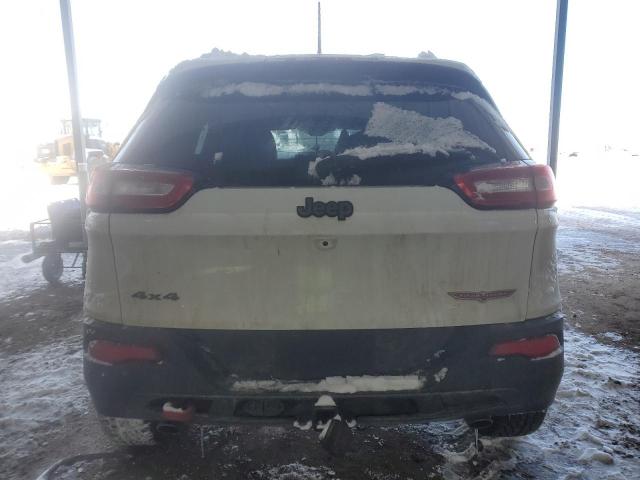 1C4PJMBS5HW589959 - 2017 JEEP CHEROKEE TRAILHAWK WHITE photo 6