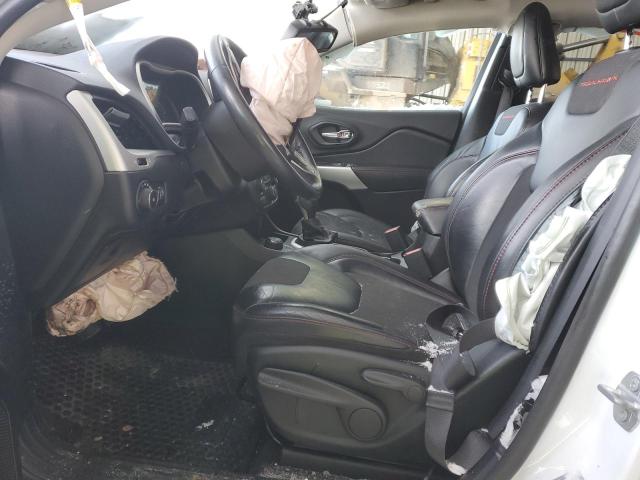 1C4PJMBS5HW589959 - 2017 JEEP CHEROKEE TRAILHAWK WHITE photo 7