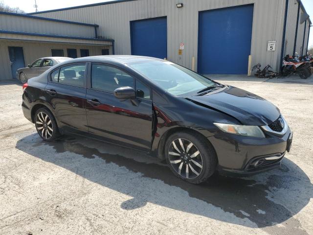 19XFB2F95EE017090 - 2014 HONDA CIVIC EXL BLACK photo 4