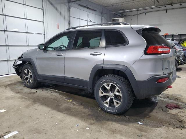 1C4PJMBSXGW211568 - 2016 JEEP CHEROKEE TRAILHAWK SILVER photo 2