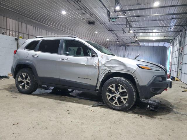 1C4PJMBSXGW211568 - 2016 JEEP CHEROKEE TRAILHAWK SILVER photo 4