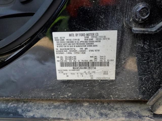 MAJ6S3GL8KC282756 - 2019 FORD ECOSPORT SE 黑色 照片 14