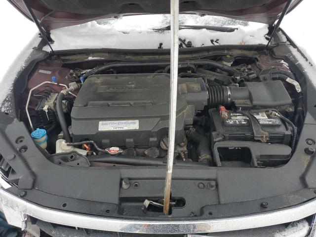 5J6TF2H54FL002553 - 2015 HONDA CROSSTOUR EXL მუქწითელი ფოტო 11