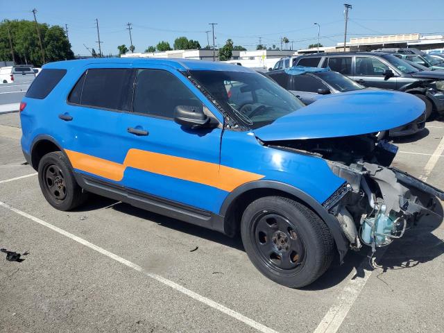 1FM5K8ARXDGC31508 - 2013 FORD EXPLORER POLICE INTERCEPTOR BLUE photo 4