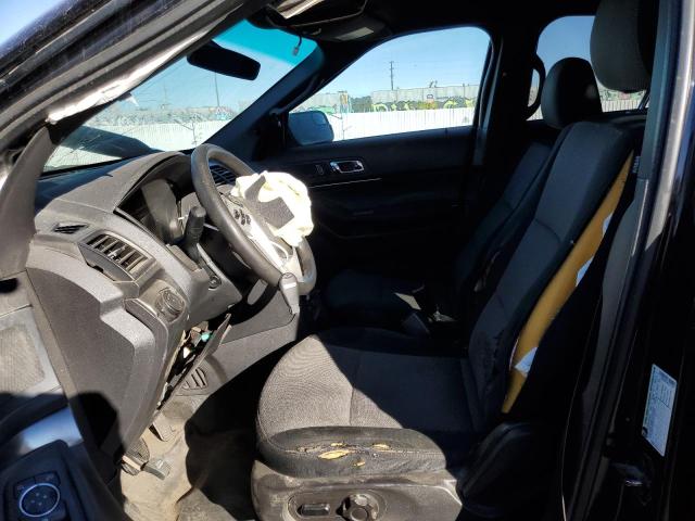 1FM5K8ARXDGC31508 - 2013 FORD EXPLORER POLICE INTERCEPTOR BLUE photo 7