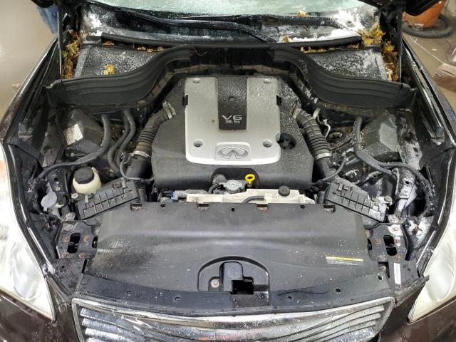 JNKAJ09F28M355117 - 2008 INFINITI EX35 BASE 勃艮第红 照片 11