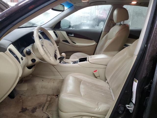 JNKAJ09F28M355117 - 2008 INFINITI EX35 BASE 勃艮第红 照片 7