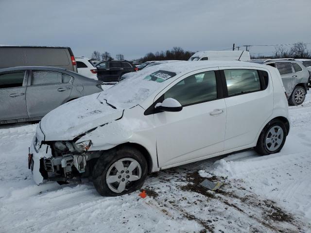 1G1JA6SH6G4105225 - 2016 CHEVROLET SONIC LS WHITE photo 1