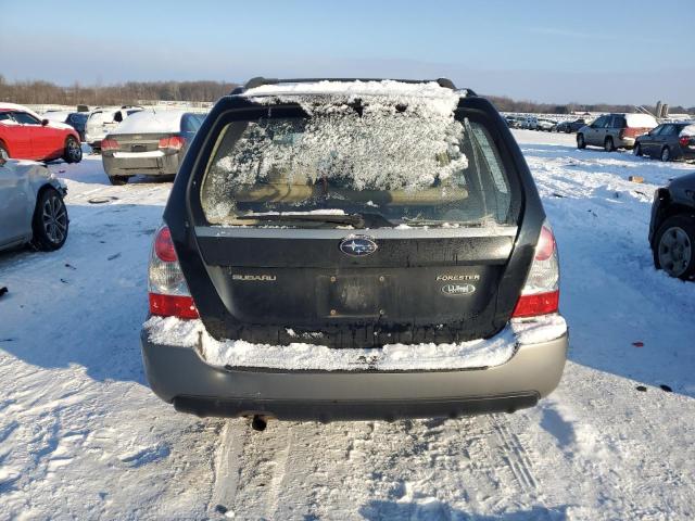 JF1SG676X6H700528 - 2006 SUBARU FORESTER 2.5X LL BEAN BLACK photo 6