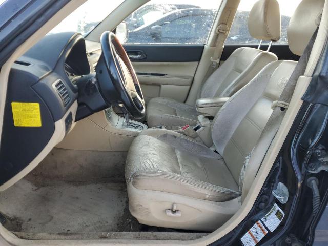 JF1SG676X6H700528 - 2006 SUBARU FORESTER 2.5X LL BEAN BLACK photo 7