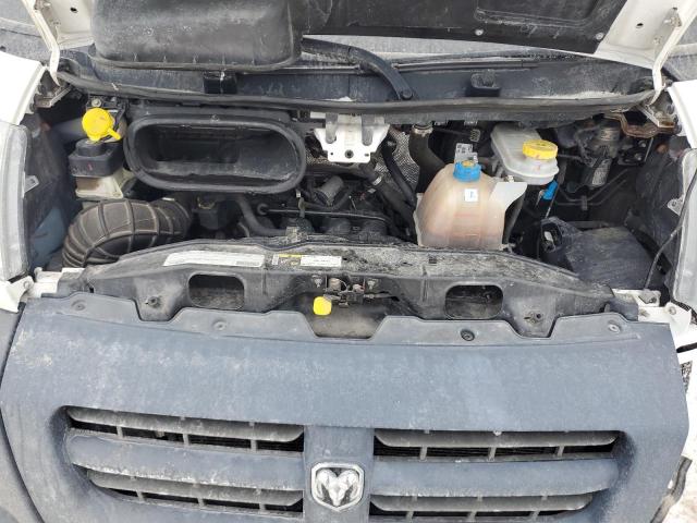 3C6TRVDG6JE144322 - 2018 RAM PROMASTER 2500 HIGH თეთრი ფოტო 12