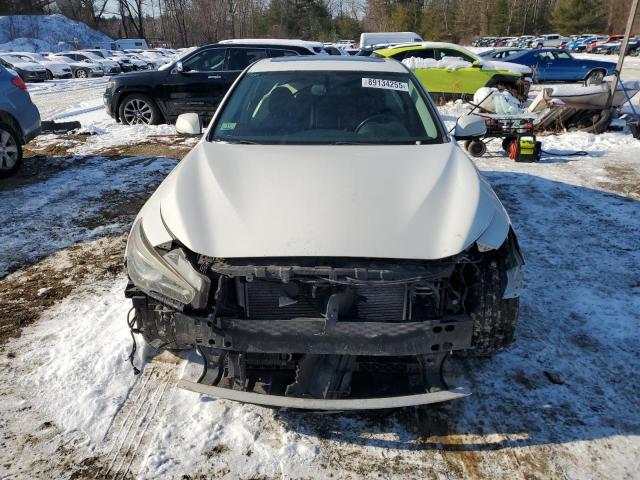 JN1BV7AP4EM678235 - 2014 INFINITI Q50 BASE WHITE photo 5