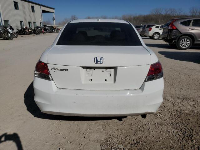 1HGCP26838A164111 - 2008 HONDA ACCORD EXL WHITE photo 6