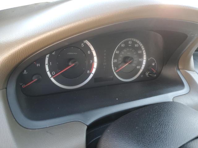 1HGCP26838A164111 - 2008 HONDA ACCORD EXL WHITE photo 9