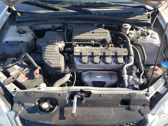 1HGEM21145L022491 - 2005 HONDA CIVIC DX VP ვერცხლისფერი ფოტო 11