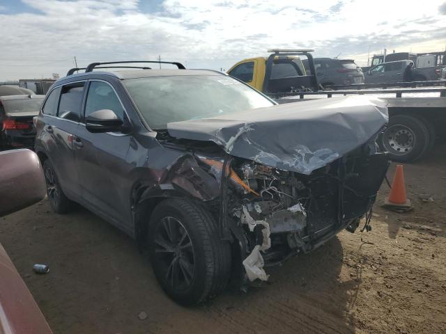 5TDJKRFH5GS342468 - 2016 TOYOTA HIGHLANDER XLE CHARCOAL photo 4