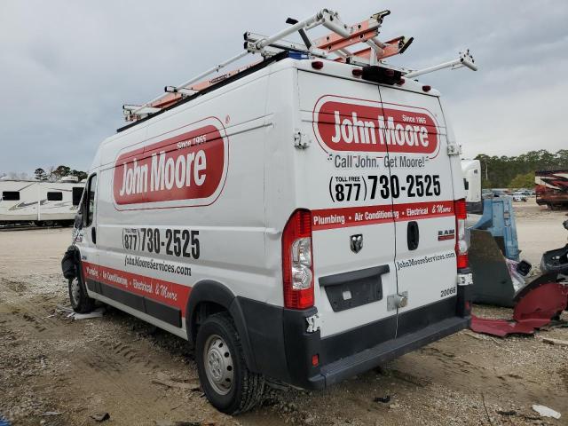 3C6ERVDG2ME501945 - 2021 RAM PROMASTER 2500 HIGH WHITE photo 2