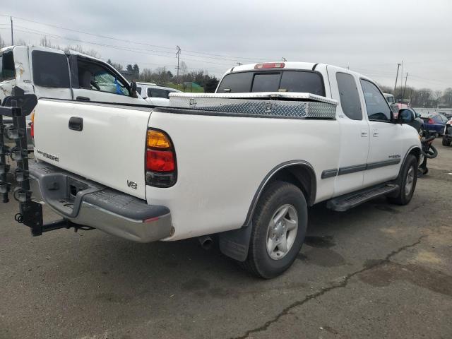 5TBRT3419YS022258 - 2000 TOYOTA TUNDRA ACCESS CAB თეთრი ფოტო 3