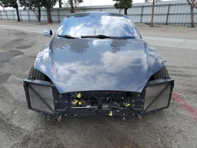 5YJSA1E21GF136073 - 2016 TESLA MODEL S GRAY photo 5