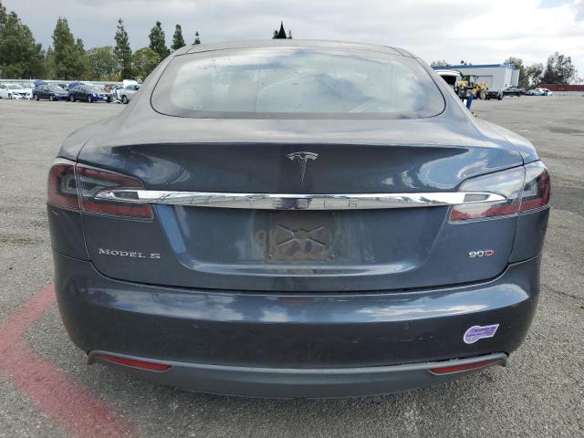 5YJSA1E21GF136073 - 2016 TESLA MODEL S GRAY photo 6