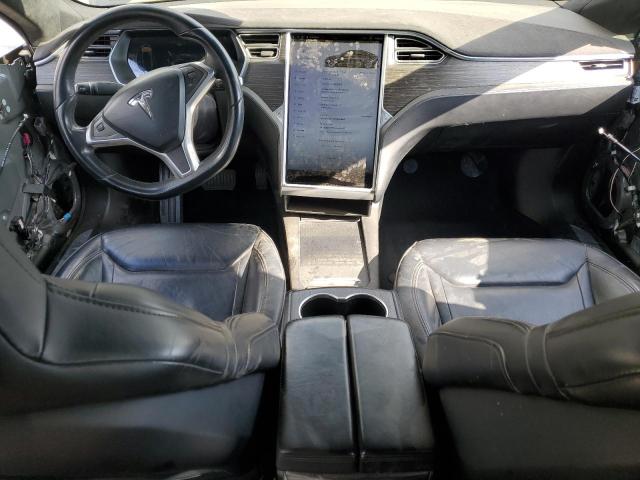 5YJSA1E21GF136073 - 2016 TESLA MODEL S GRAY photo 8