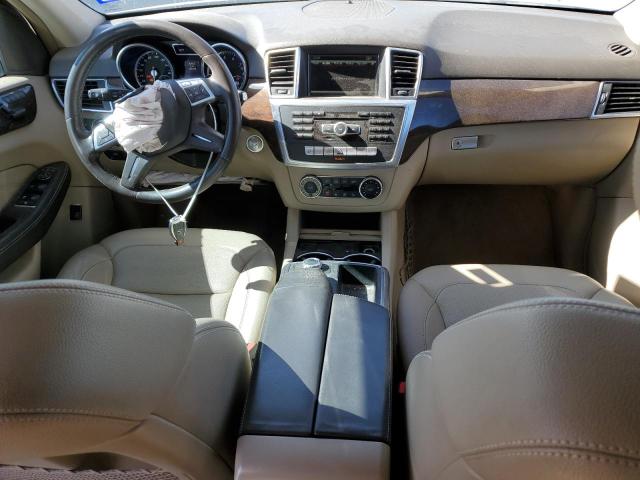 4JGDA5HB1EA334813 - 2014 MERCEDES-BENZ ML 350 4MATIC WHITE photo 8