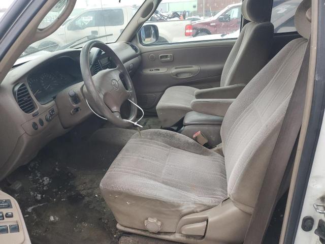 5TBBT4416YS048680 - 2000 TOYOTA TUNDRA ACCESS CAB თეთრი ფოტო 7
