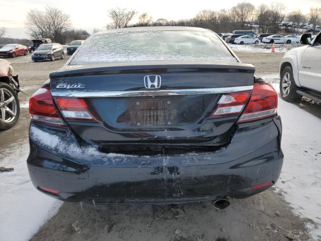 19XFB2F99FE215012 - 2015 HONDA CIVIC EXL შავი ფოტო 6
