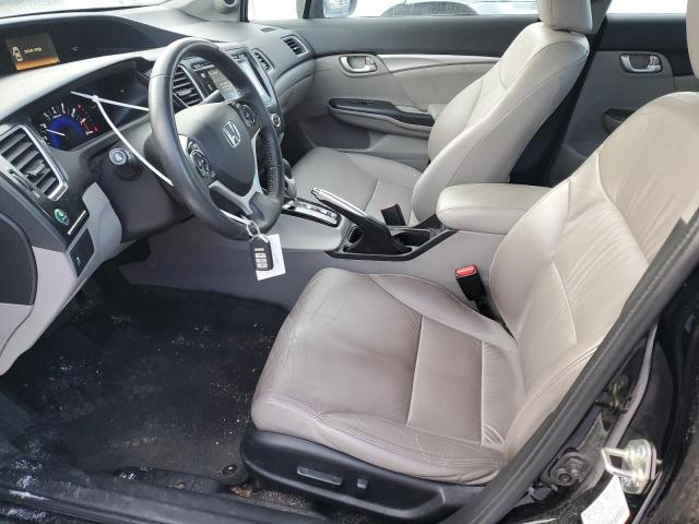 19XFB2F99FE215012 - 2015 HONDA CIVIC EXL შავი ფოტო 7