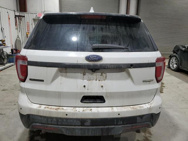 1FM5K8AT7GGB74135 - 2016 FORD EXPLORER POLICE INTERCEPTOR 白色 照片 6