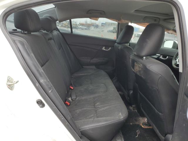 19XFB2F90FE028757 - 2015 HONDA CIVIC EXL თეთრი ფოტო 10