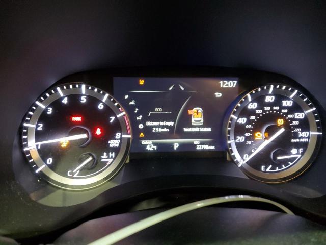 5TDGZRBH6NS593752 - 2022 TOYOTA HIGHLANDER XLE GRAY photo 9