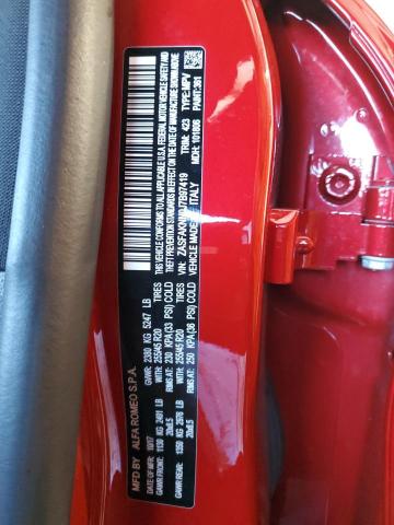 ZASFAKNN0J7B97419 - 2018 ALFA ROMEO STELVIO TI SPORT RED photo 13