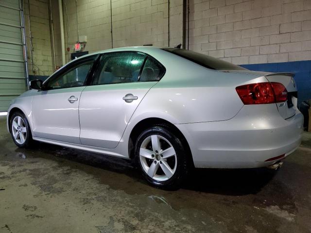 3VWLL7AJ4CM070863 - 2012 VOLKSWAGEN JETTA TDI Արծաթագույն լուսանկար 2