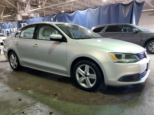 3VWLL7AJ4CM070863 - 2012 VOLKSWAGEN JETTA TDI Արծաթագույն լուսանկար 4