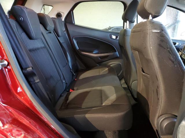 MAJ6S3GL1NC459006 - 2022 FORD ECOSPORT SE ბურგუნდია ფოტო 10