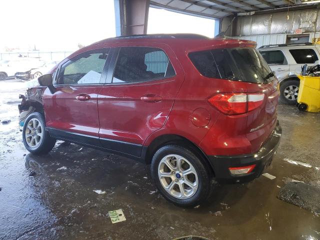 MAJ6S3GL1NC459006 - 2022 FORD ECOSPORT SE ბურგუნდია ფოტო 2