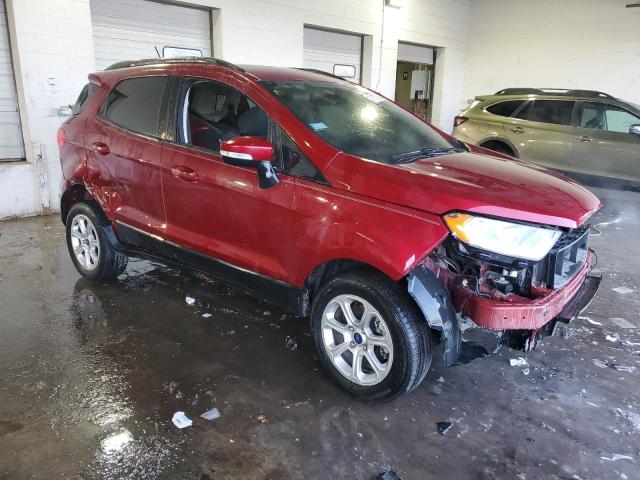 MAJ6S3GL1NC459006 - 2022 FORD ECOSPORT SE ბურგუნდია ფოტო 4