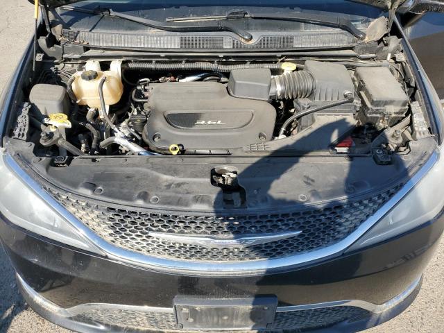 2C4RC1BG5HR691543 - 2017 CHRYSLER PACIFICA TOURING L შავი ფოტო 12