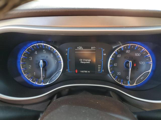 2C4RC1BG5HR691543 - 2017 CHRYSLER PACIFICA TOURING L შავი ფოტო 9