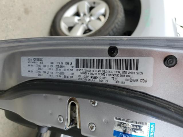 1C6RR7TT4KS695416 - 2019 RAM 1500 CLASS SLT ვერცხლისფერი ფოტო 12