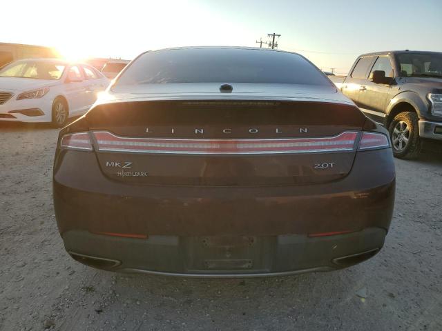 3LN6L5E97HR609986 - 2017 LINCOLN MKZ RESERVE BURGUNDY photo 6